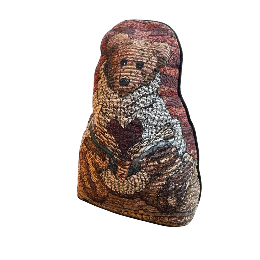 Boyds Bears Wilson 10" x‎ 15" Tapestry Door Stop Teddy Bear, Grandma Core